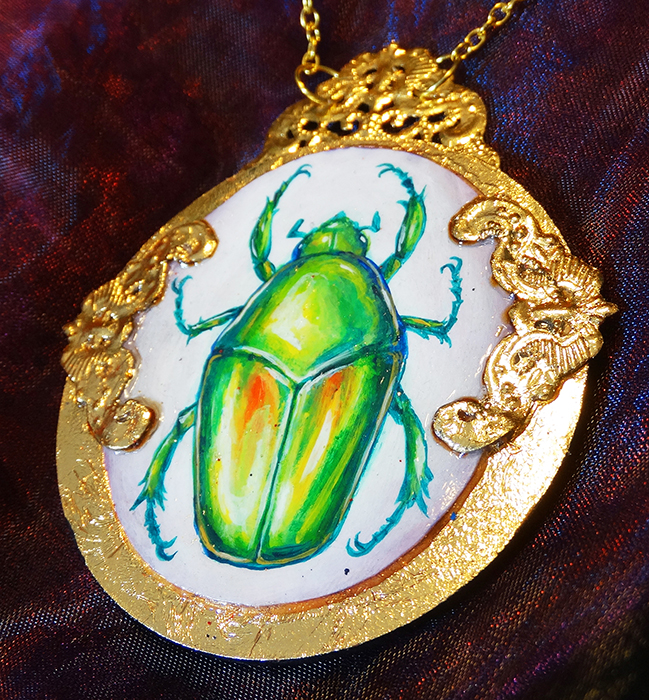 Beetle pendant