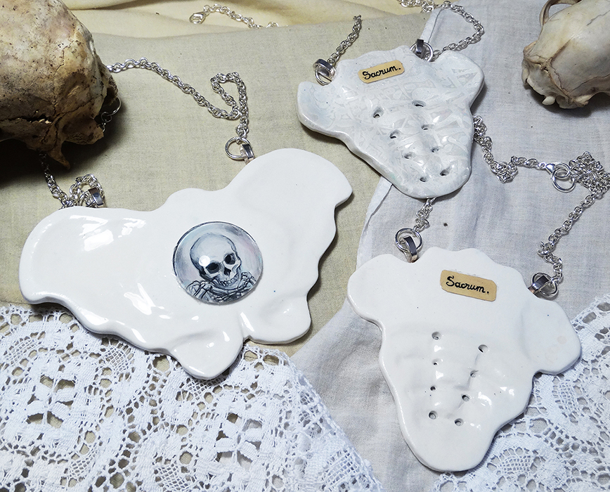 Porcelain necklaces